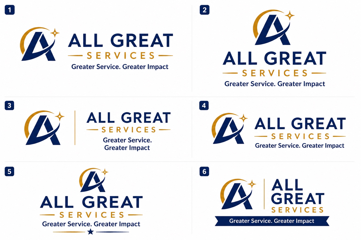 All Great Services — Greater Service. Greater Impact.